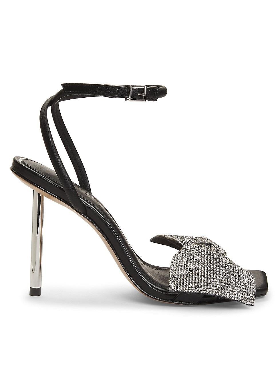 Schutz Mila Sandal in Ivory. Size 10, 8.5, 9.5. Product Image