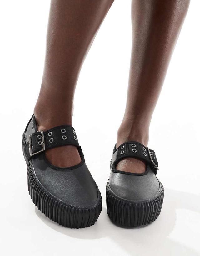 Vans Mary Jane Creepers in black Product Image