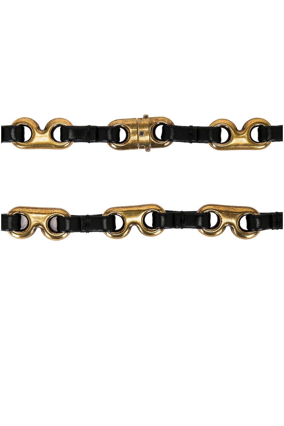 Burberry Slider Belt in Black Product Image