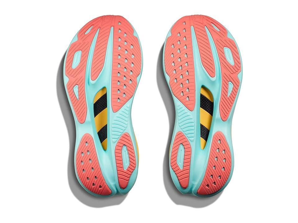 Hoka Women's Skyward X (Blanc De Blanc/Swim Day) Women's Shoes Product Image