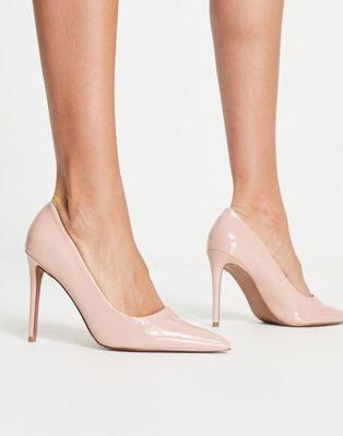 ASOS DESIGN Wide Fit Penza pointed high heeled pumps Product Image