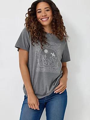 Women's Cowboys Eclipse Graphic Tee | Women's TOPS | Wrangler® Product Image