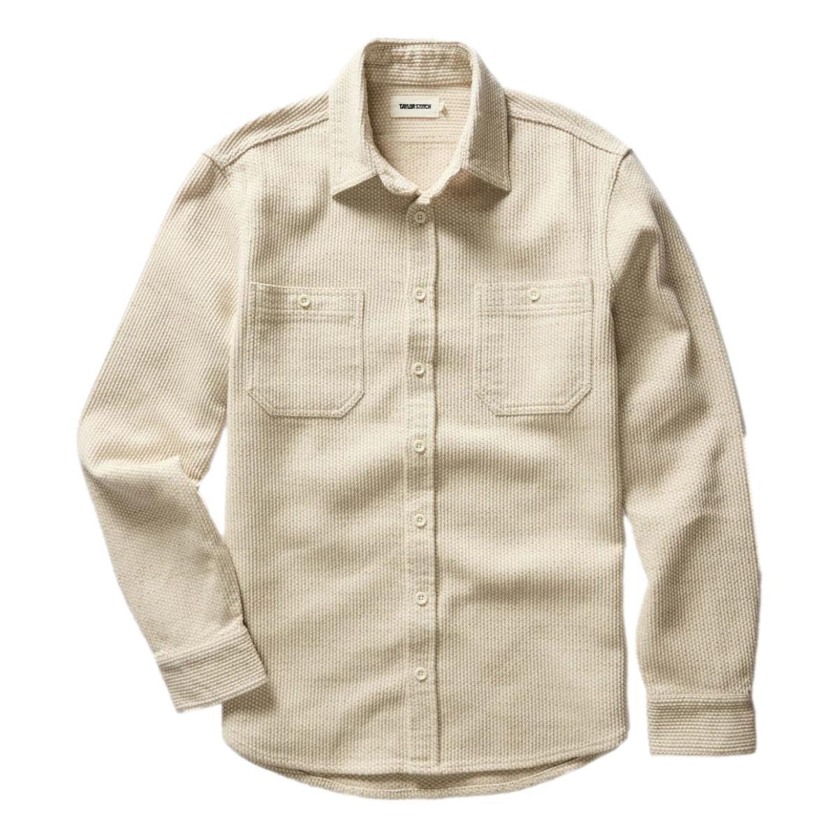 Utility Shirt Natural Sashiko Product Image