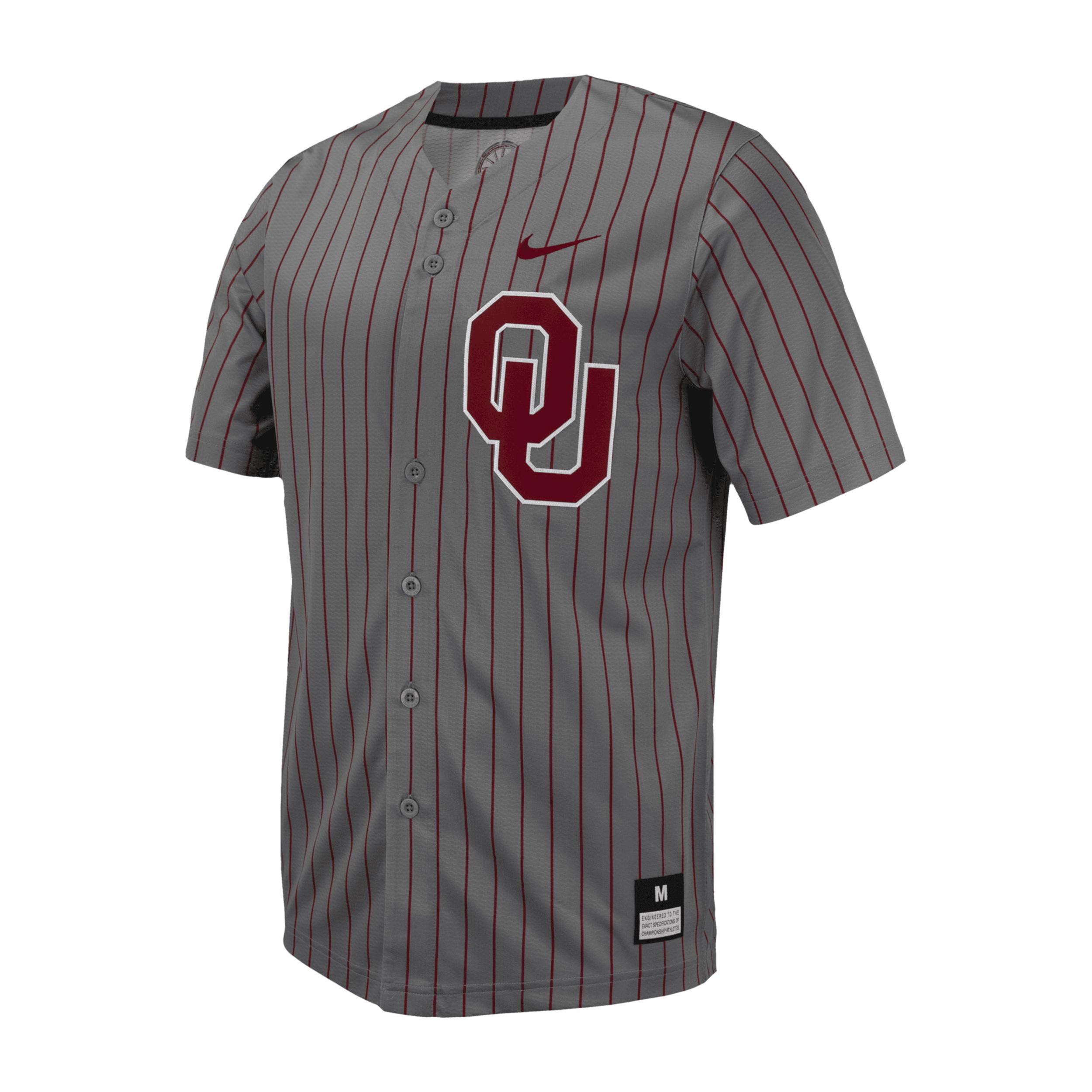 Oklahoma Nike Mens College Replica Baseball Jersey Product Image