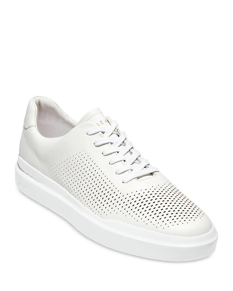 Cole Haan Mens GrandPro Rally Laser Cut Perforated Sneakers Product Image