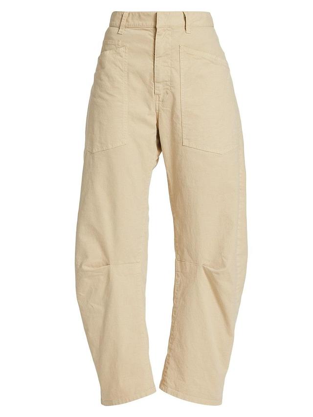 Nili Lotan Shon Twill Pants Sandstone 8 Product Image