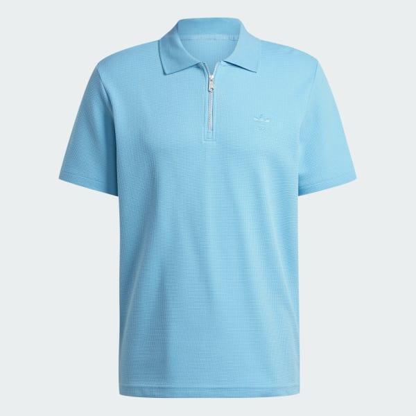 Trefoil Essentials Waffle Polo Shirt Product Image