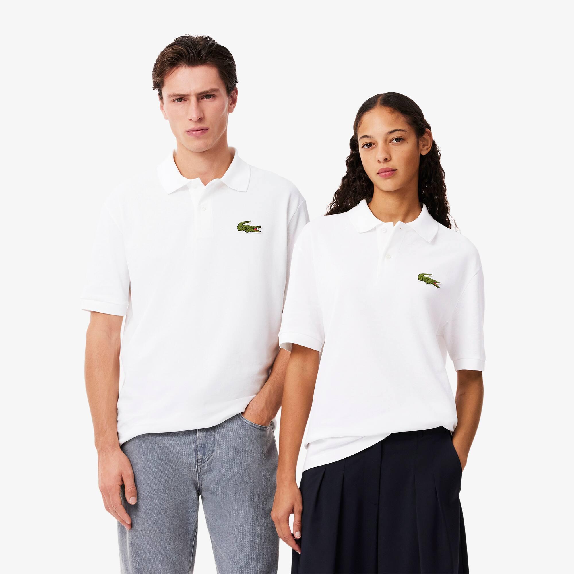 Unisex Loose Fit L.12.12 Piqué Badge Polo Product Image