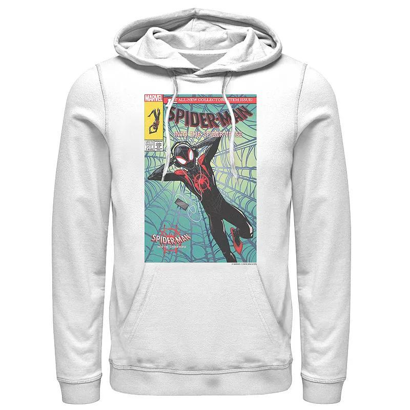 Mens Marvel Spiderverse Collectors Comic Cover Graphic Hoodie Product Image