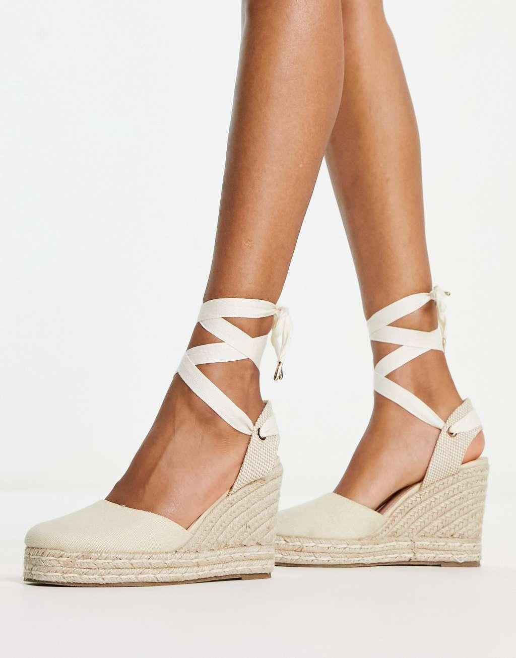 schuh Venus closed toe wedge espadrilles Product Image