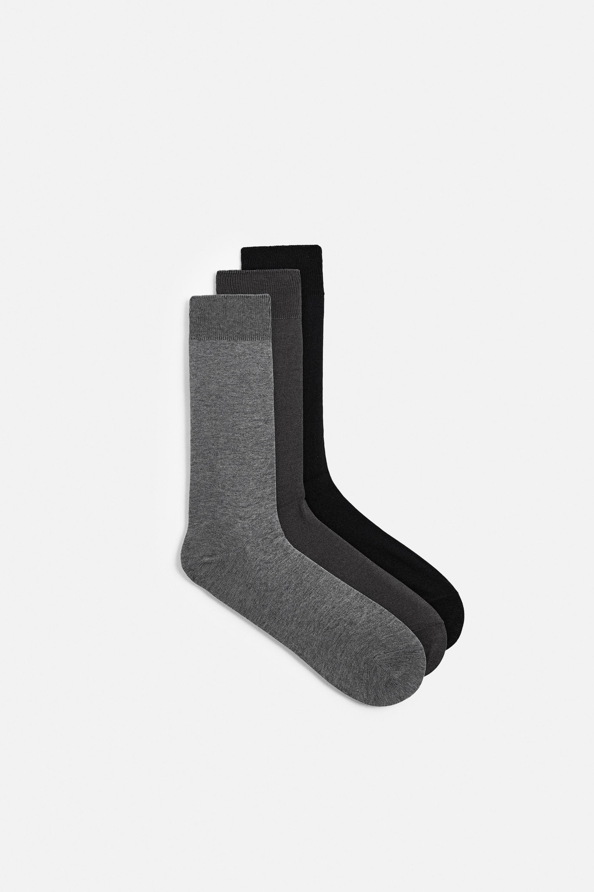 3 PACK OF MERCERIZED SOCKS Product Image