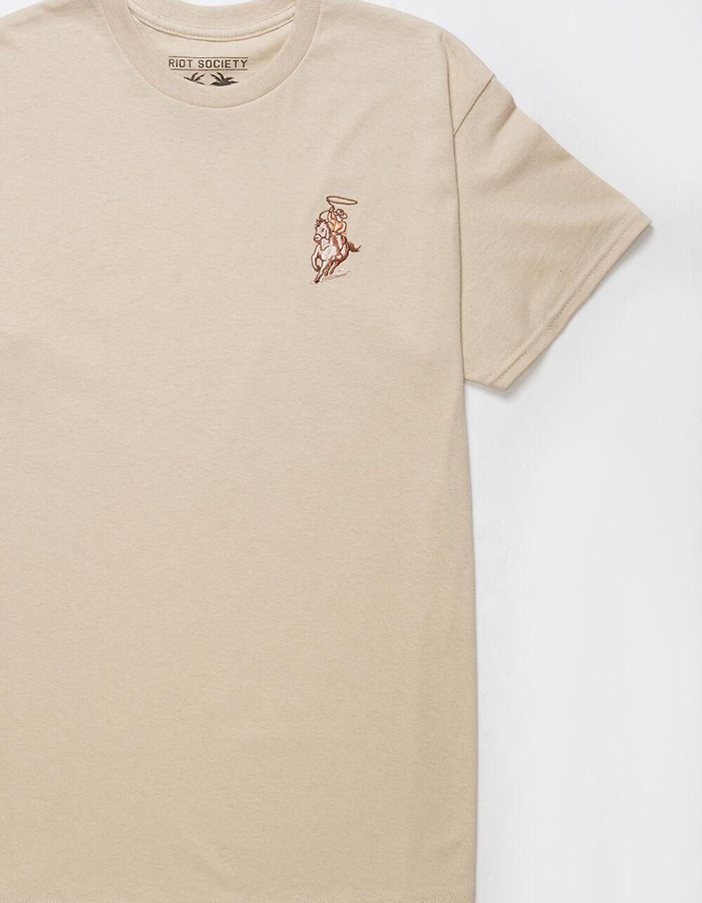 RIOT SOCIETY Cowboy Lasso Embroidered Mens Tee Product Image