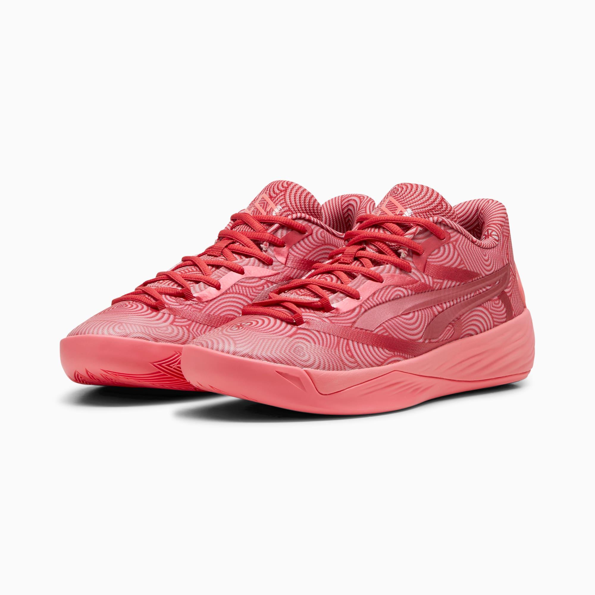 PUMA STEWIE x MI AMOR Stewie 2 Women's Basketball Shoes in Passionfruit/Club Red Product Image