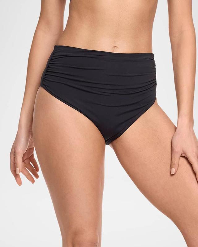 High-Rise Cheeky Bikini Bottoms Product Image