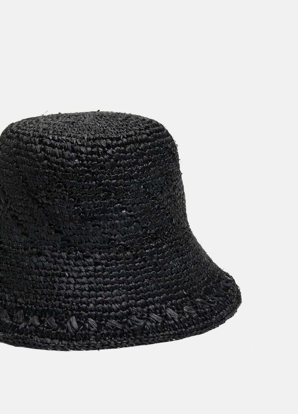 Straw Bucket Hat Product Image