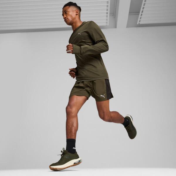 PUMA X-Cell Lightspeed Men's Running Shoes in Dark Olive/Black Product Image