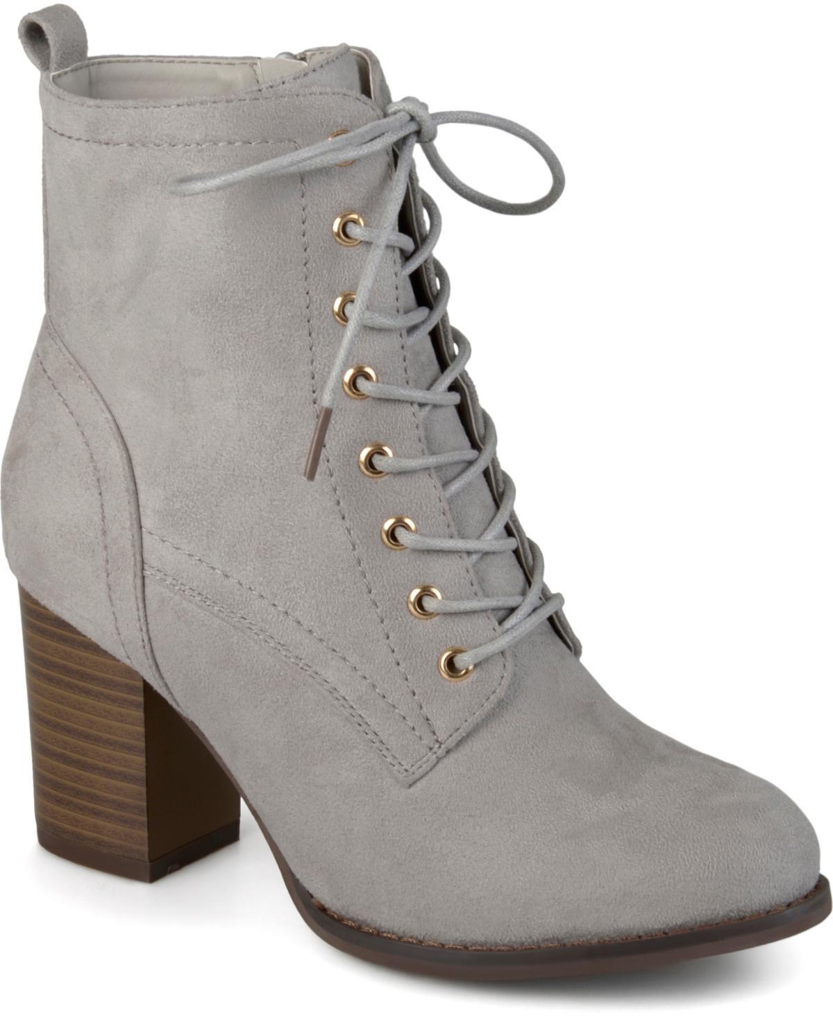 Journee Collection Baylor Womens Block Heel Ankle Boots Product Image