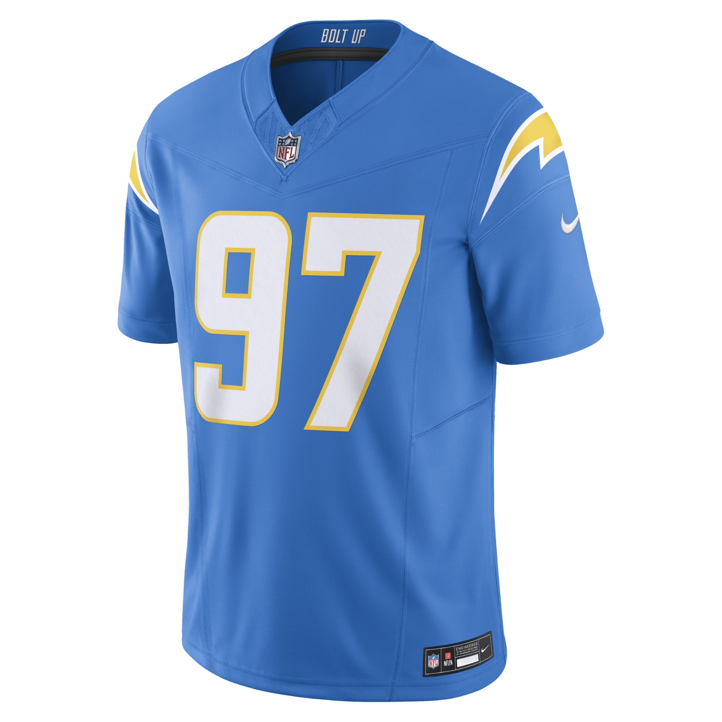 Mens Nike Joey Bosa Powder Blue Los Angeles Chargers Vapor F.U.S.E. Limited Jersey Product Image