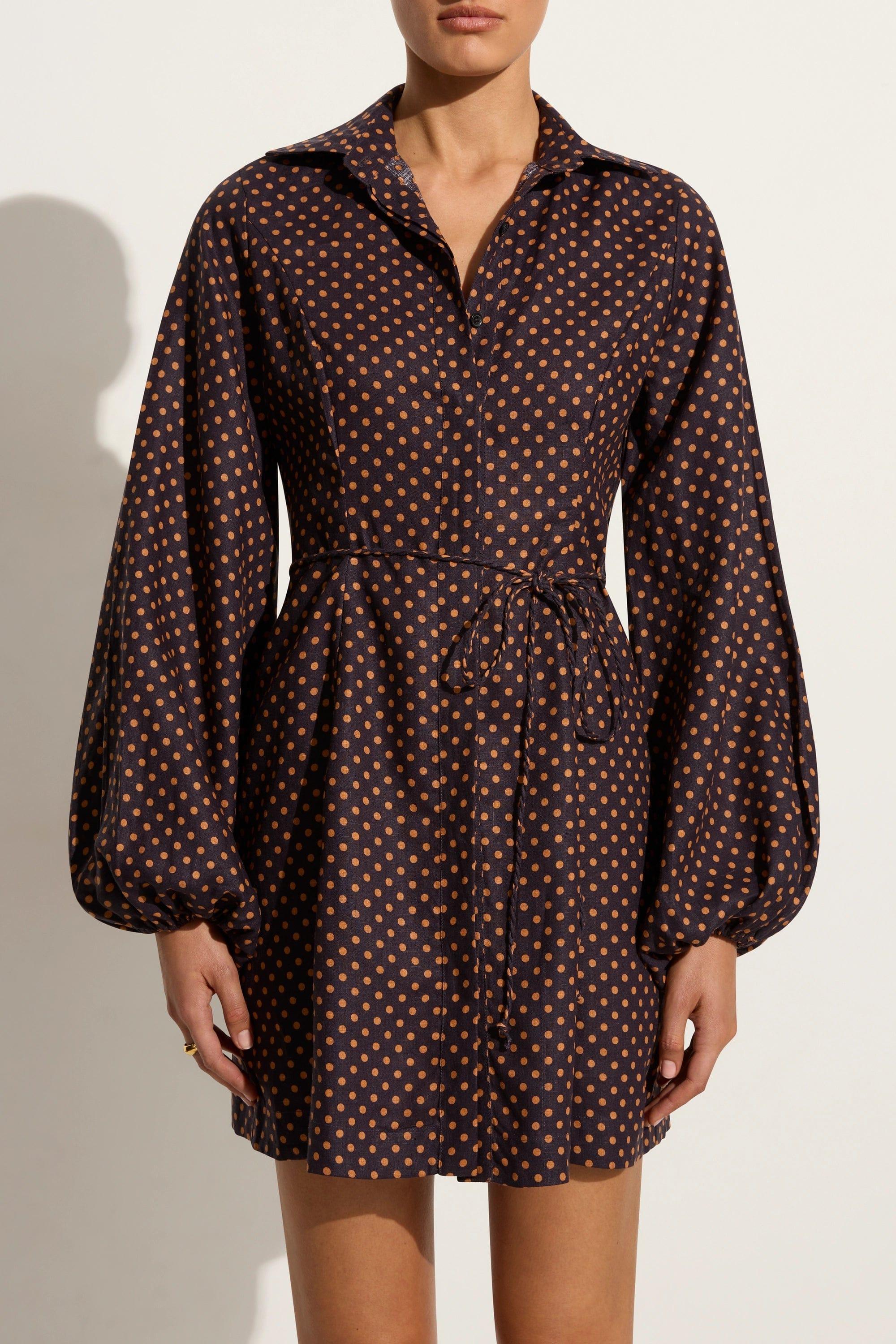 Rae Mini Dress Ludovica Polka Dot - Final Sale Product Image