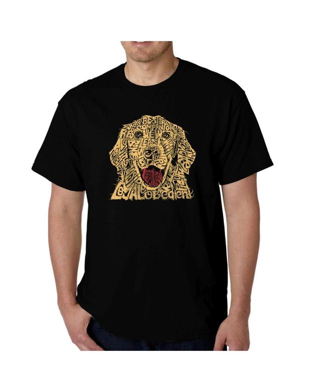 La Pop Art Mens Word Art T-Shirt - Dog Product Image