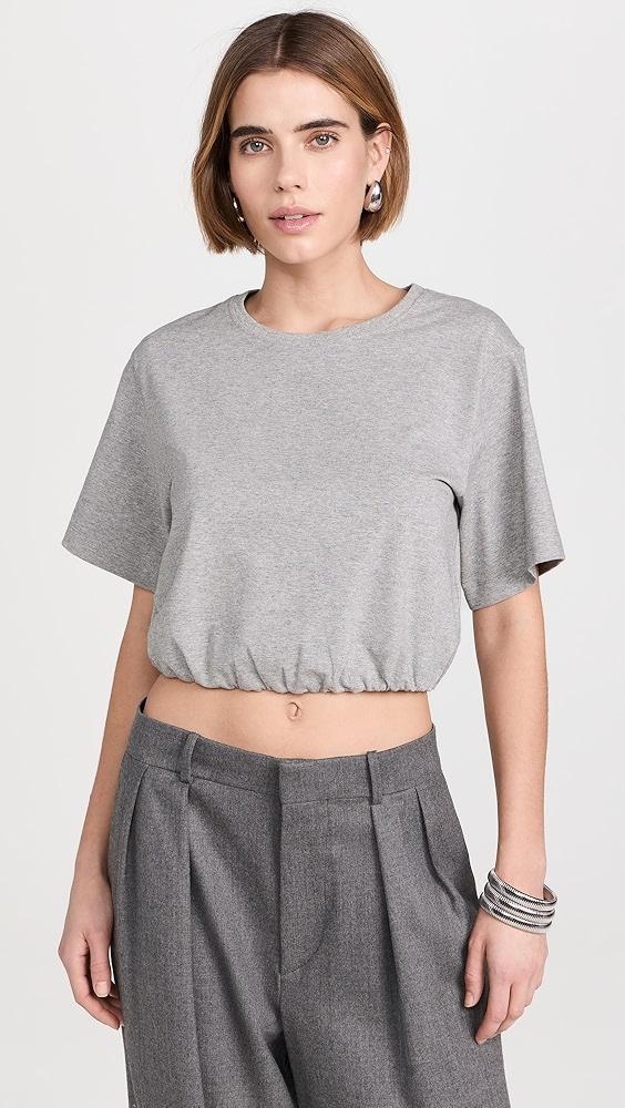 SIMKHAI Jojo Cropped T-Shirt | Shopbop Product Image