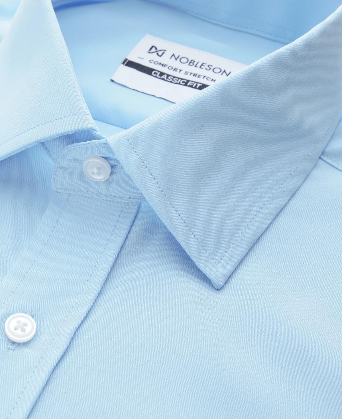 Men Classic-Fit Solid Color Dress Shirt Product Image