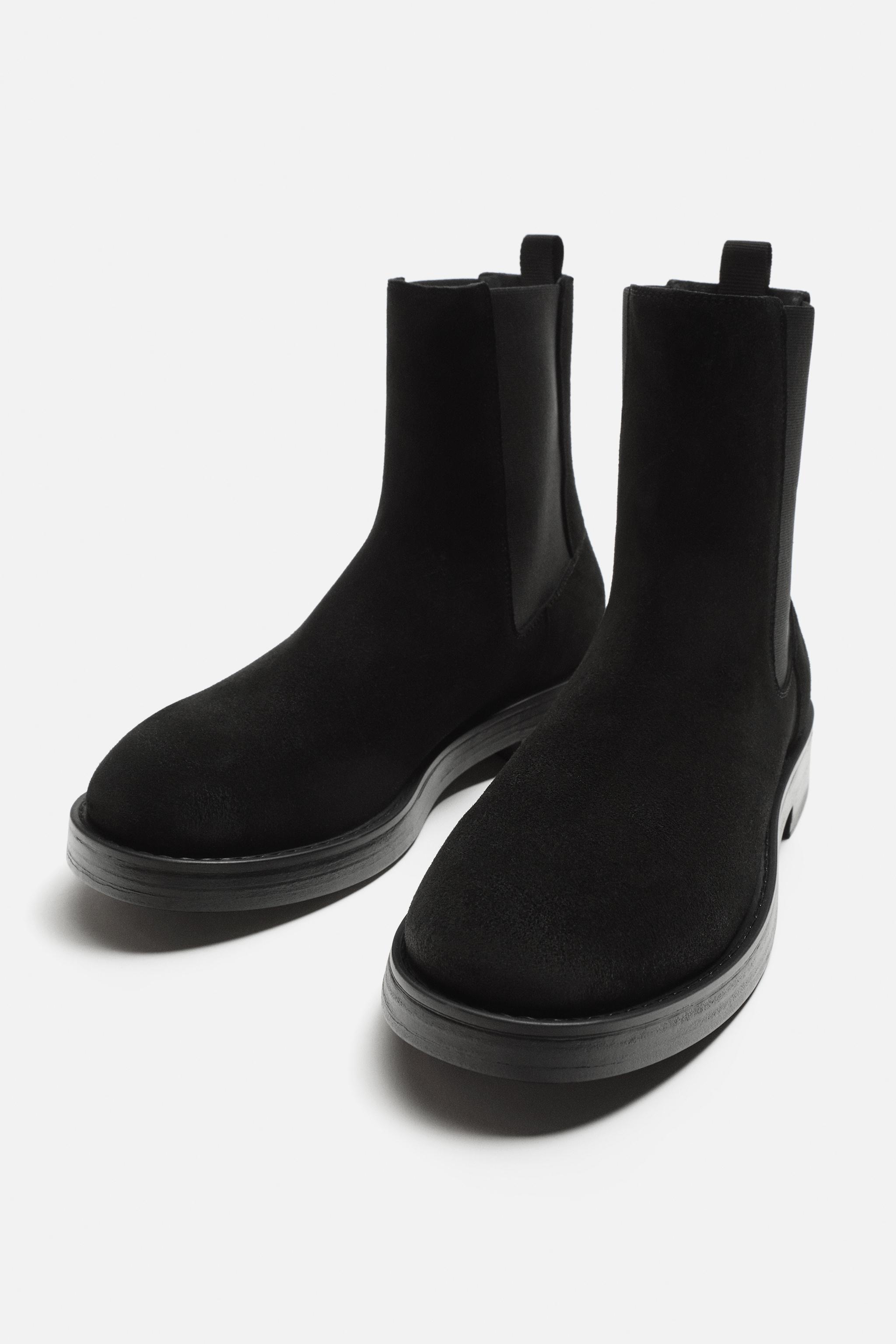 LEATHER CHELSEA BOOTS Product Image