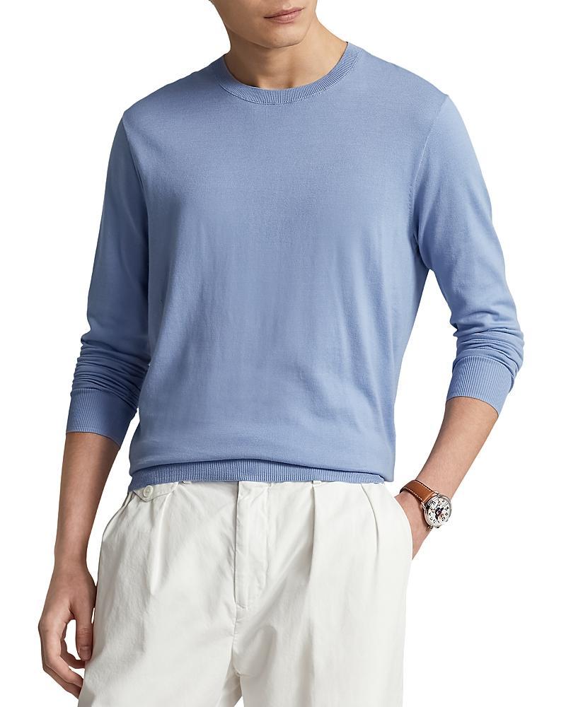 Mens Cotton Crewneck Sweater Product Image