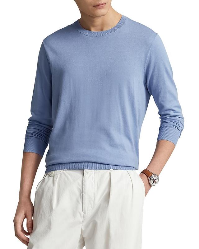 Mens Cotton Crewneck Sweater Product Image