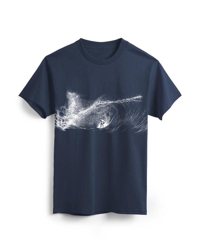 Barrel T-Shirt - Navy Male Product Image