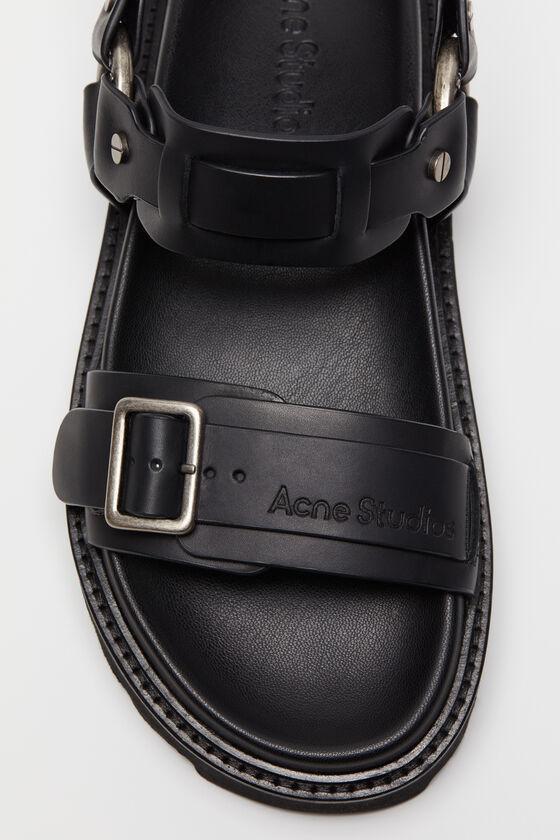 Leather buckle sandal Product Image