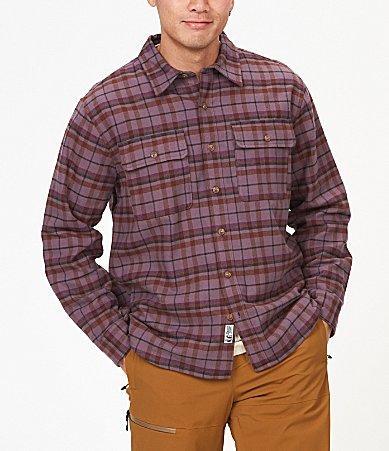 Marmot Doran Plaid Midweight Flannel Long Sleeve Woven Shirt Product Image