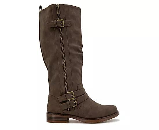 Xoxo Womens Mertle-C Zip Up Riding Boot Product Image