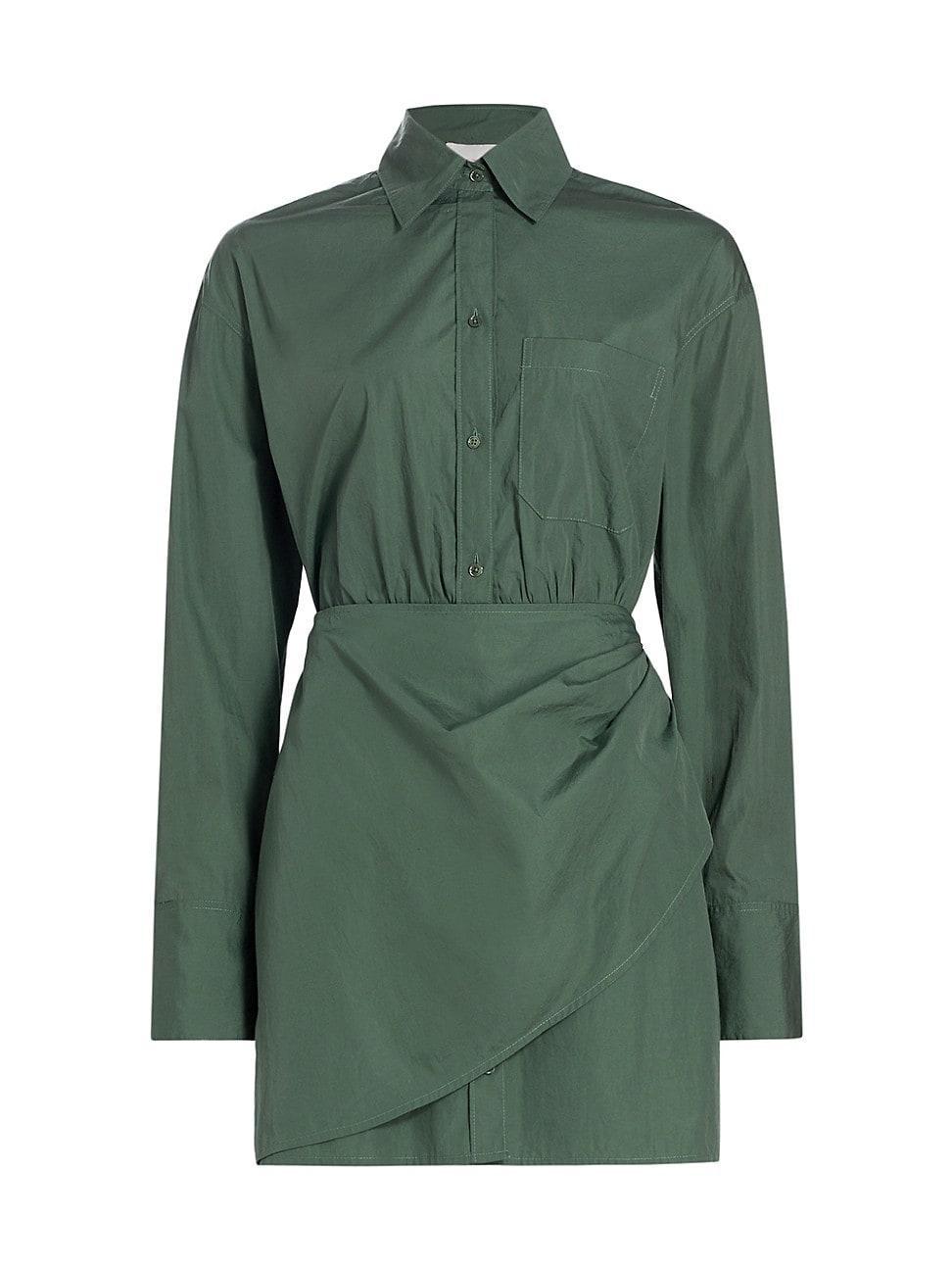 Womens Dillon Cotton-Blend Shirtdress Product Image