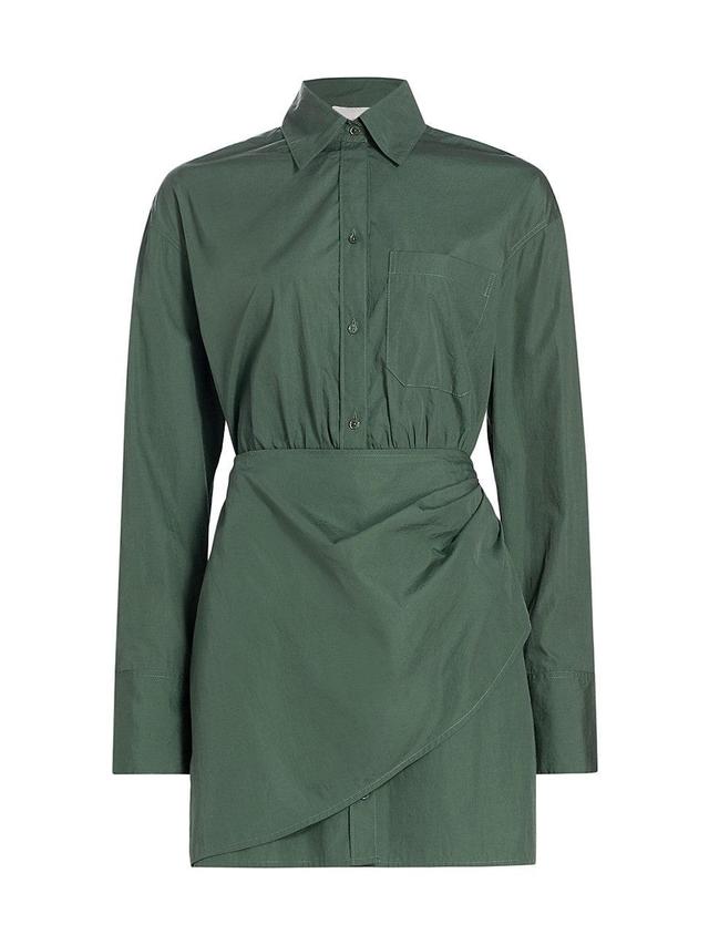 Womens Dillon Cotton-Blend Shirtdress Product Image