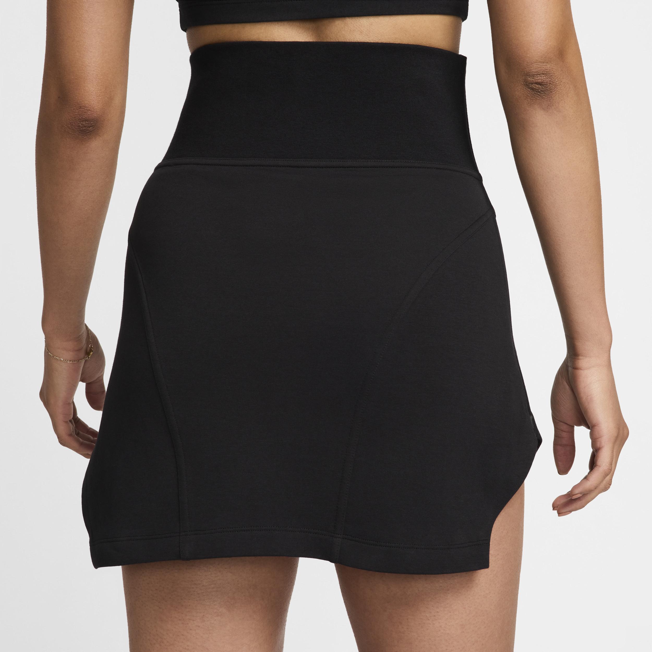 Women's Nike Sportswear Tech Fleece High-Waisted Mini Skirt Product Image