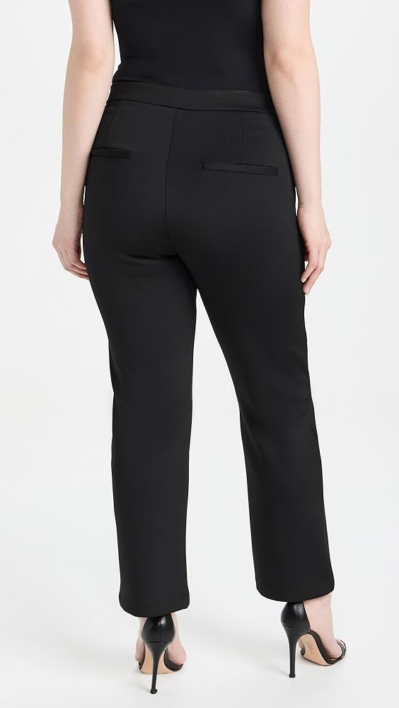 Good American Shiny Scuba Cropped Trousers | Shopbop Product Image