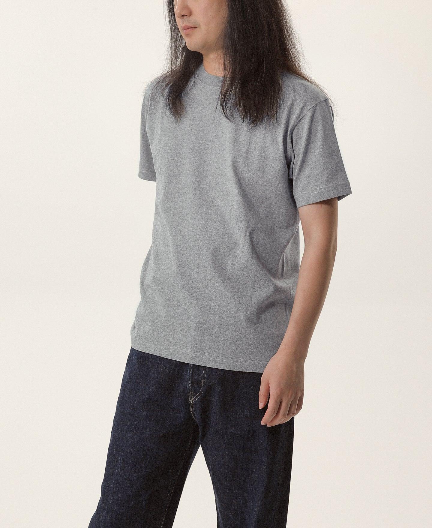 9 oz US Cotton Tubular T-Shirt - Gray Product Image