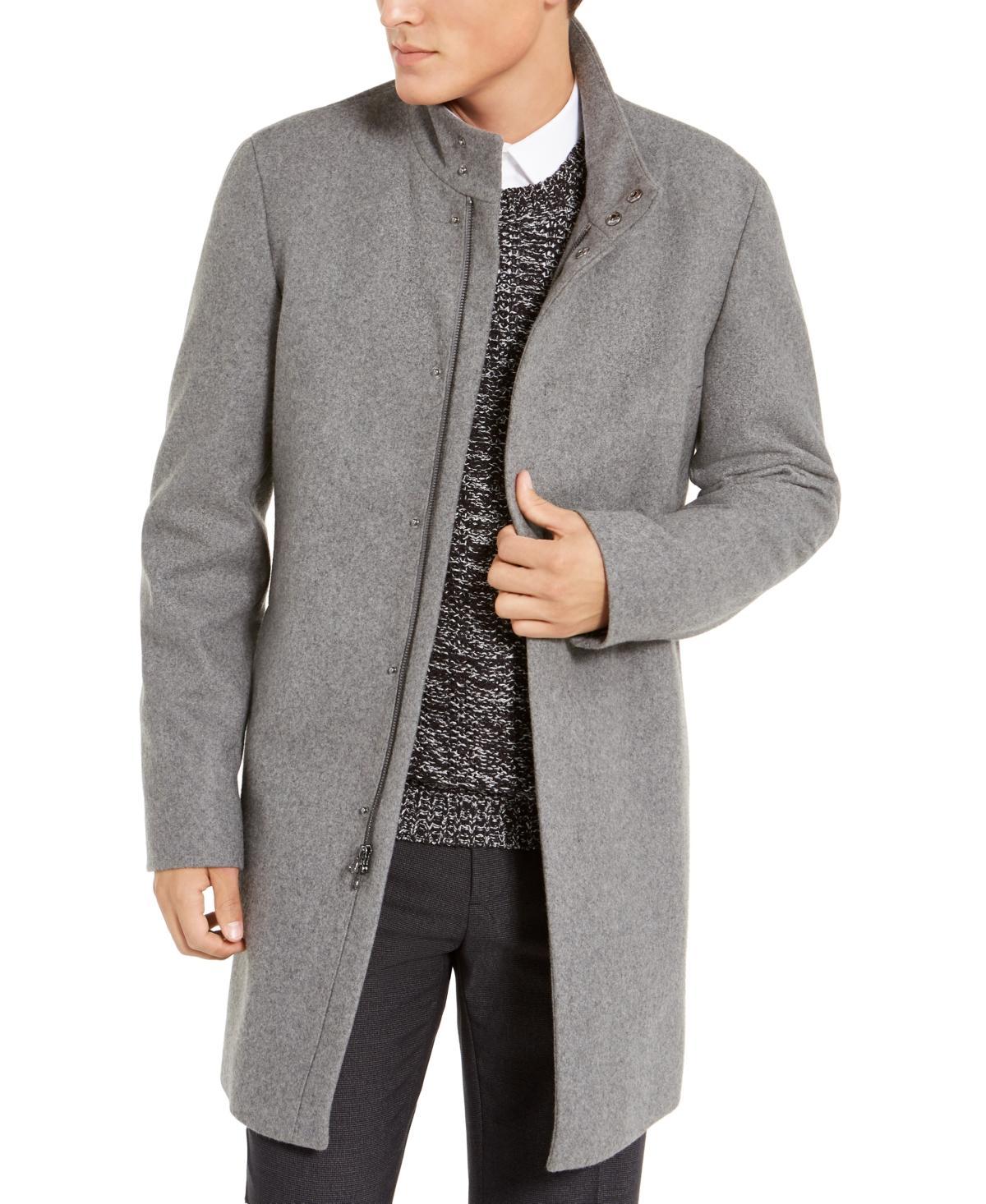 Calvin Klein Mens Mayden Slim-Fit Overcoat Product Image