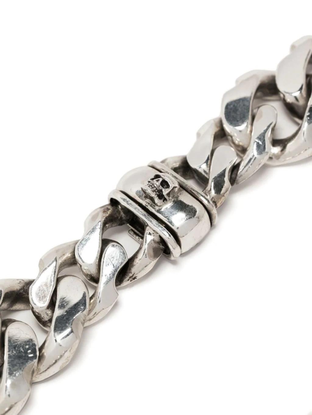 EMANUELE BICOCCHI Oversized Edge Chain Necklace In Silber Product Image