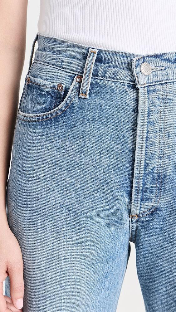 AGOLDE 90's Pinch Waist High Rise Straight Jeans | Shopbop Product Image