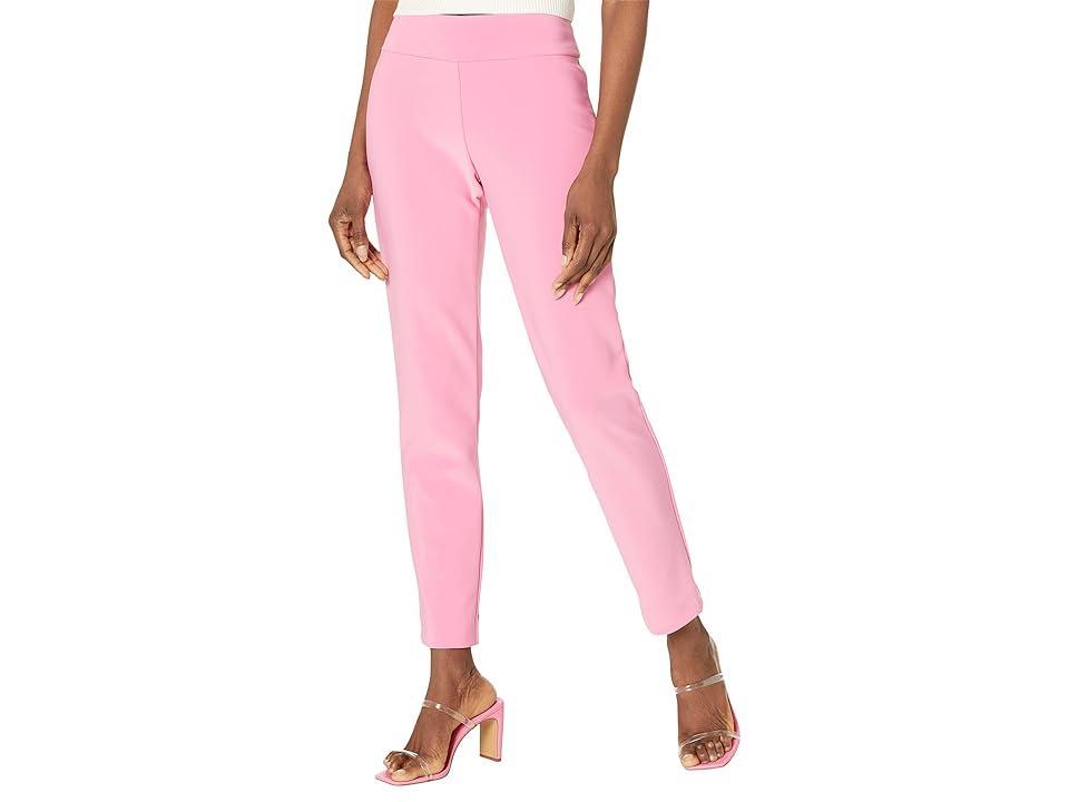 Krazy Larry Microfiber Long Skinny Dress Pants (Bubblegum) Women's Dress Pants Product Image