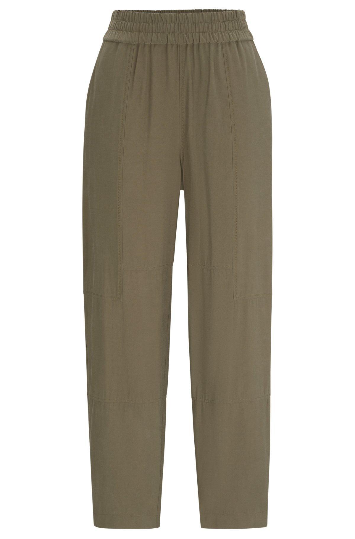 Regular-fit trousers with a tapered leg Product Image