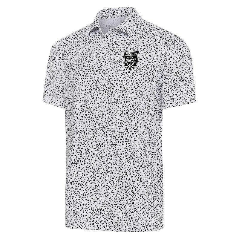 Mens Antigua White Austin FC Motion Polo Product Image