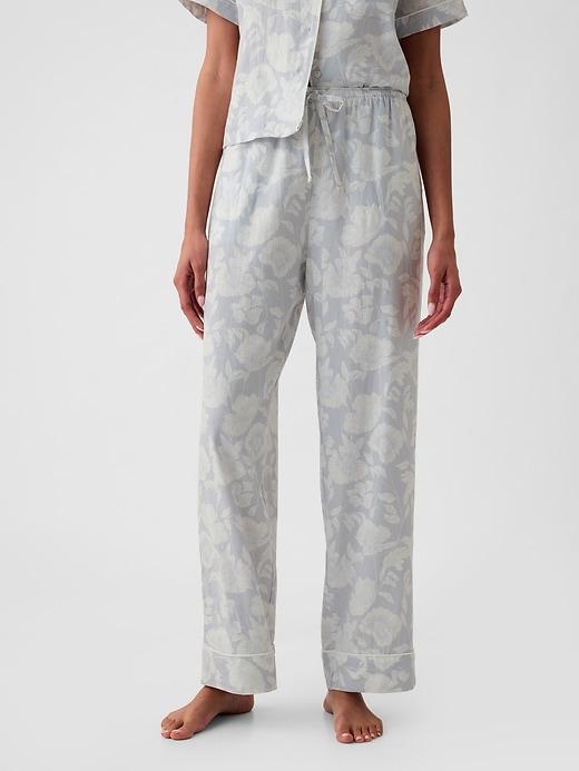 Linen-Blend PJ Pants Product Image