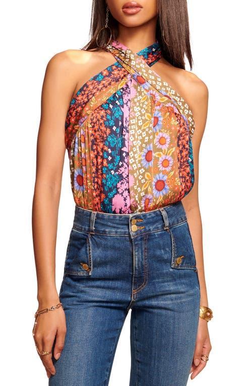 Womens Charli Floral Halter Top Product Image