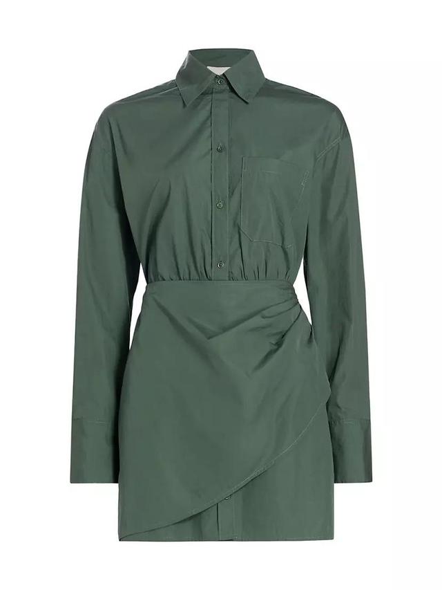 Dillon Cotton-Blend Shirtdress Product Image