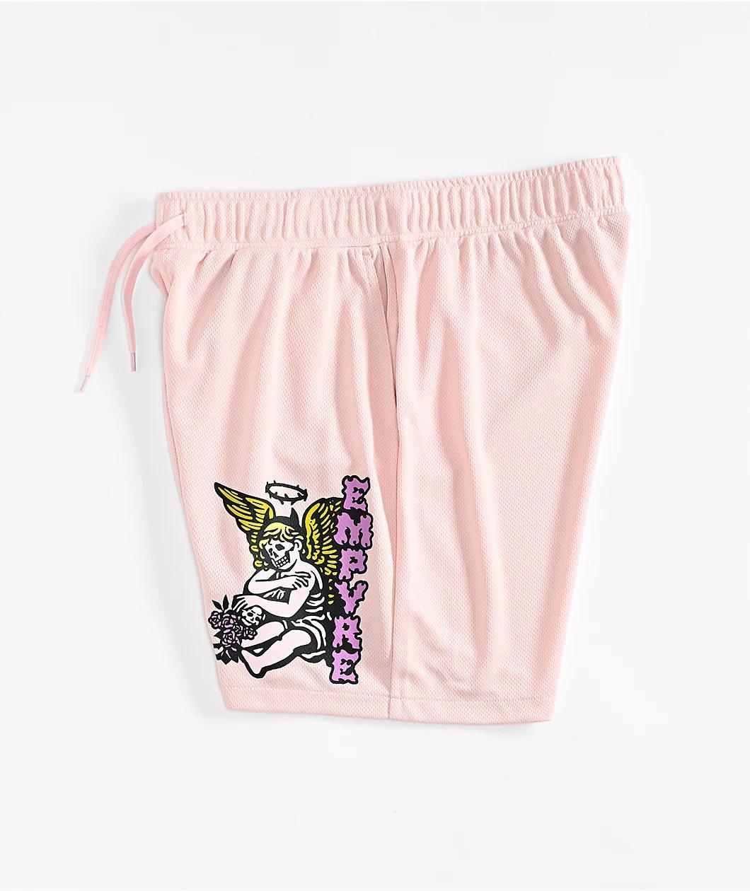 Empyre Ready Pink Mesh Shorts Product Image