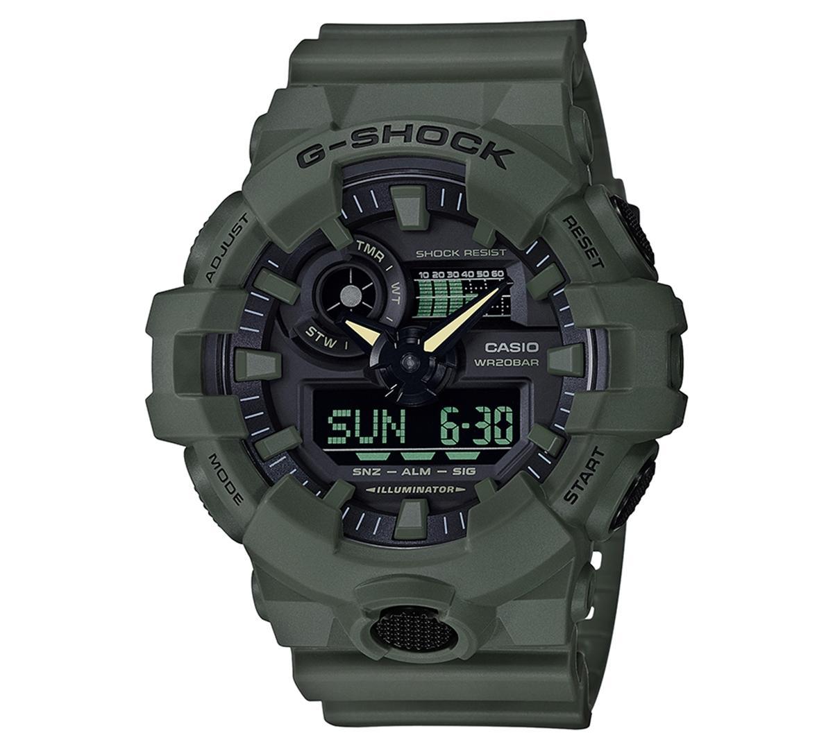 G-Shock Green Ana-Digi Resin Strap Watch Product Image