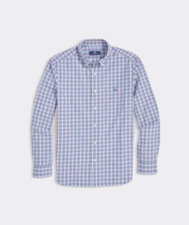 Stretch Poplin Tattersall Shirt Product Image